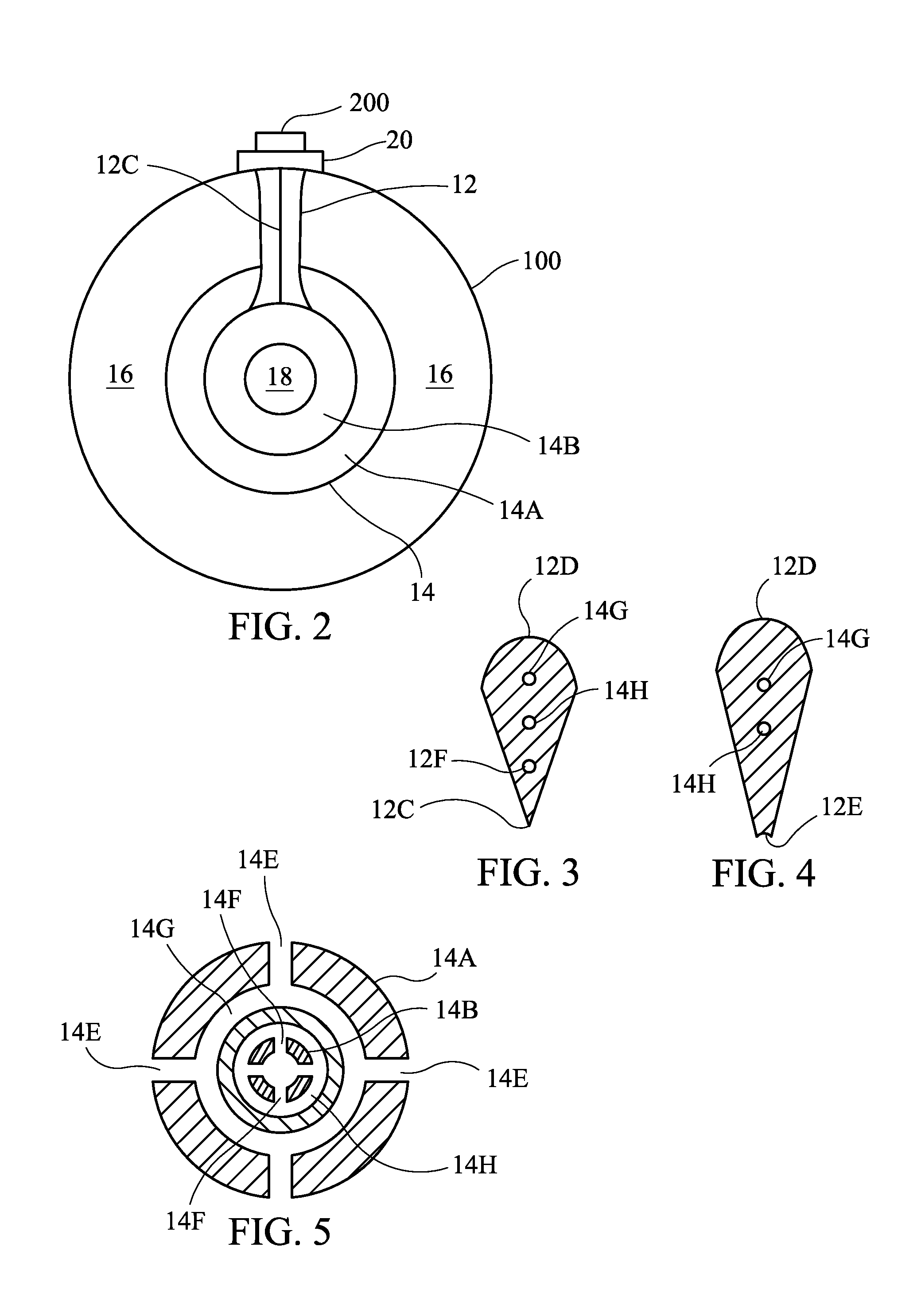 Self-contained tubular compressed-flow generation device for use in making differential measurements