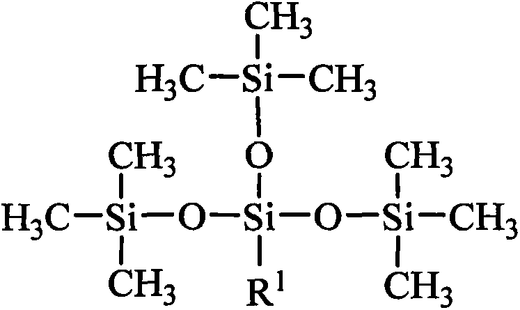 Tetrasiloxane containing sugar acylamino and preparation method