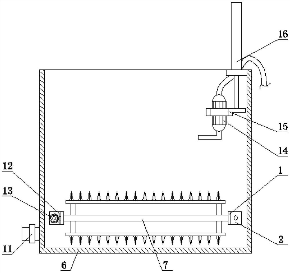 Primary regulation and storage device for wine brewing wastewater