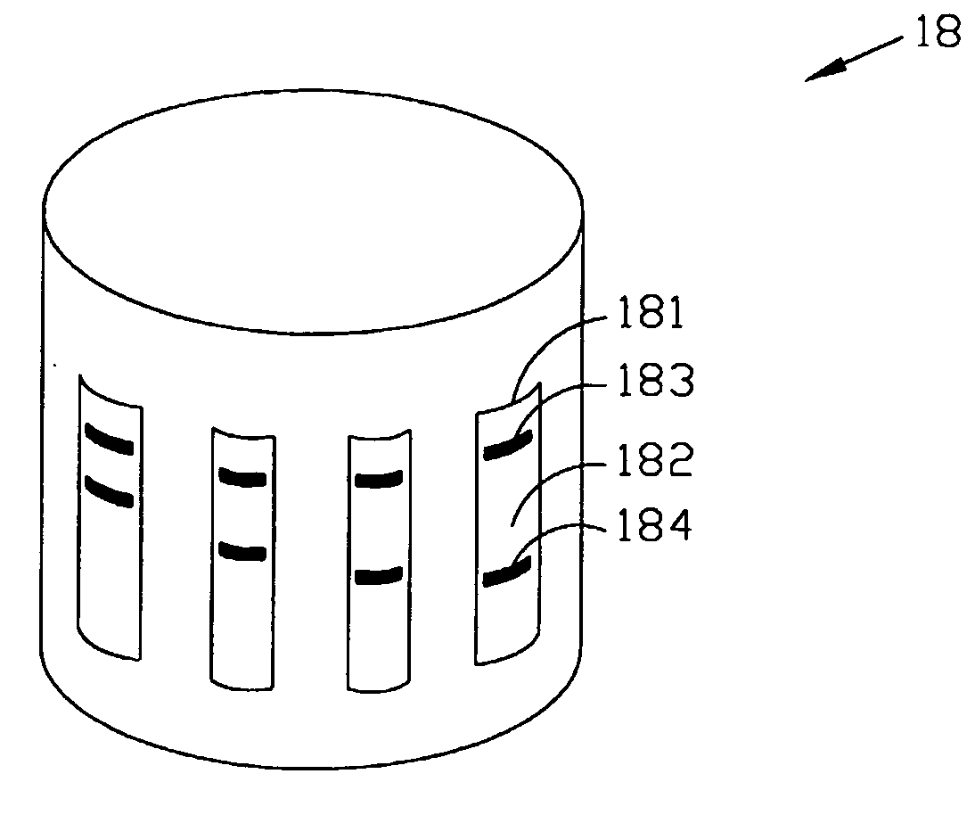 Apparatus for monitoring specific substances in a fluid