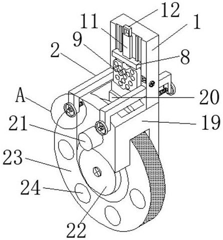 Heat insulation plate assembly for automobile brake device
