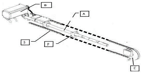 Automatic feeding mechanism and feeding method of rod CNC lathe