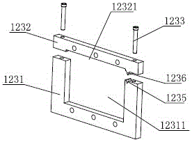 Production line and production method for producing long-strip-shaped plastic parts