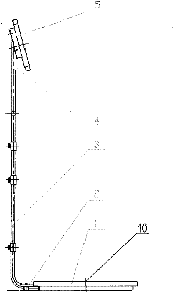 Method and device for detecting human body erect position balancing fatigue