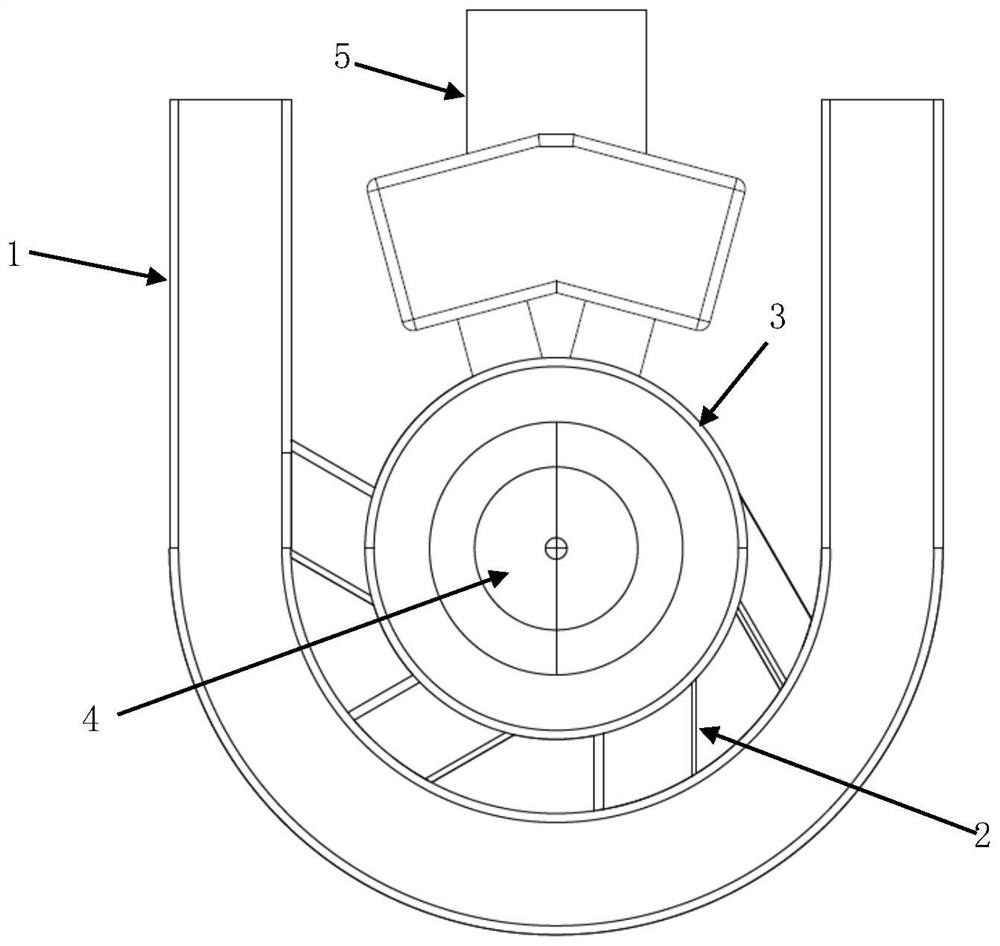 Two-stroke diesel engine combustion system and diesel engine comprising two-stroke diesel engine combustion system