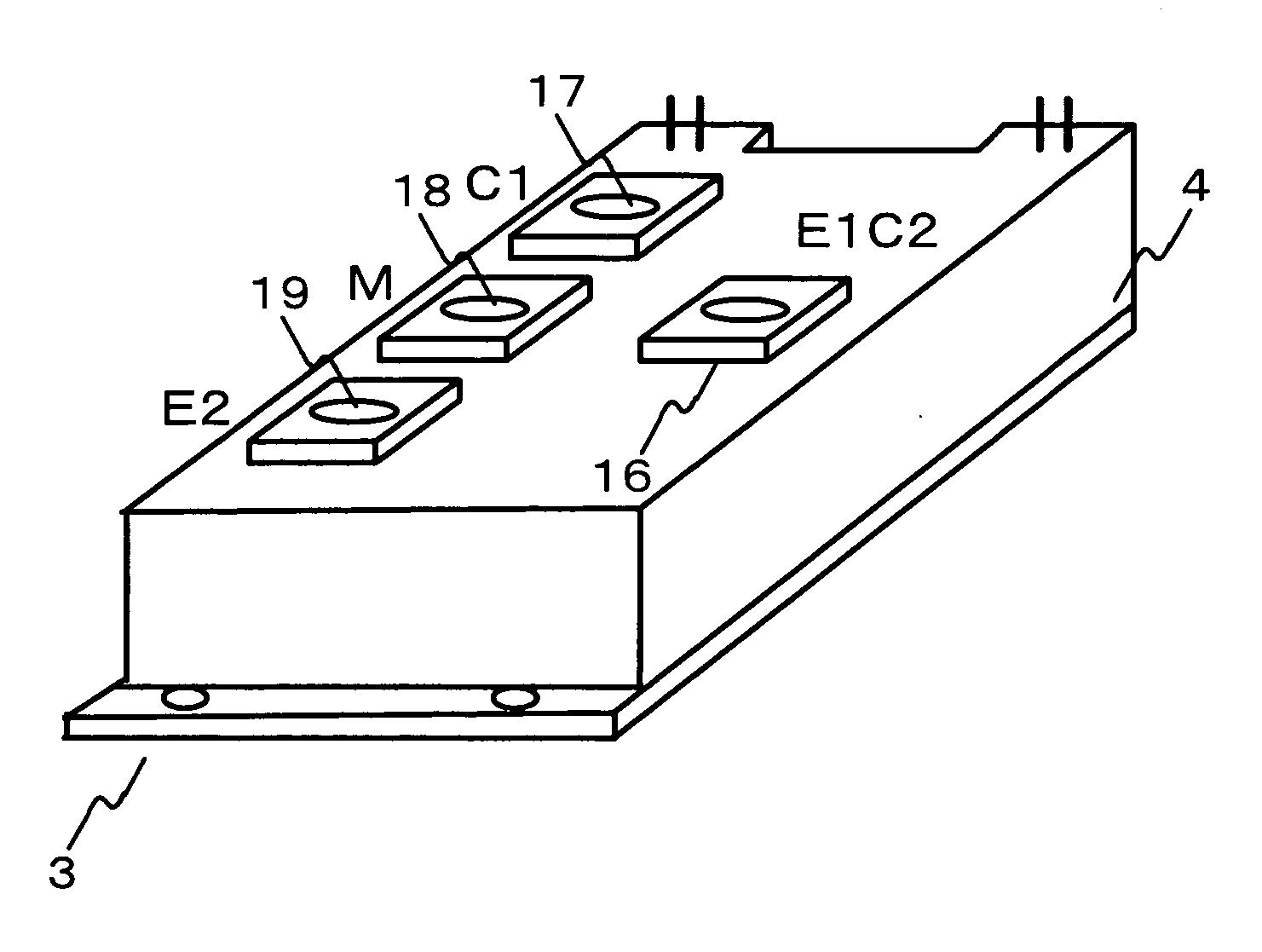 Semiconductor module for use in power supply