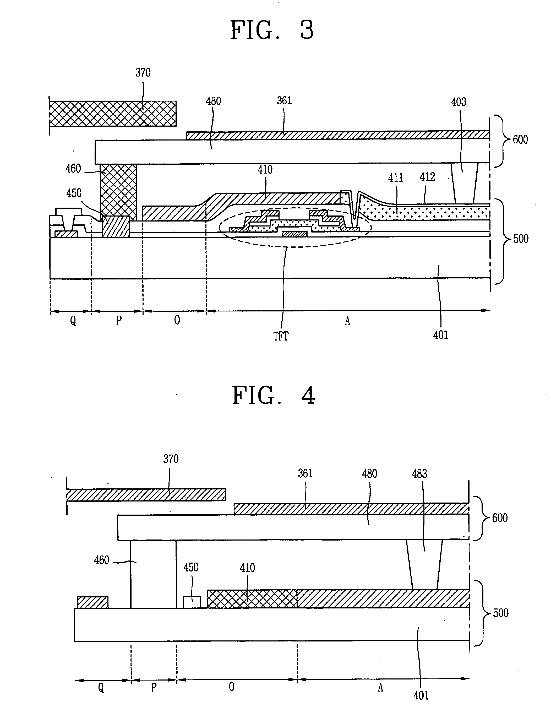 Liquid crystal display device having black matrix in region outside of pixel region and method for fabricating the same