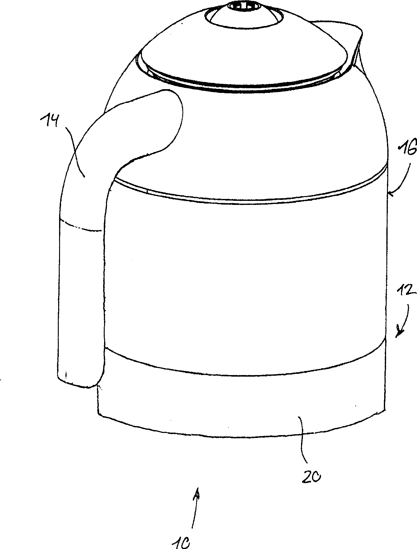 An electric kettle and a mounting method thereof