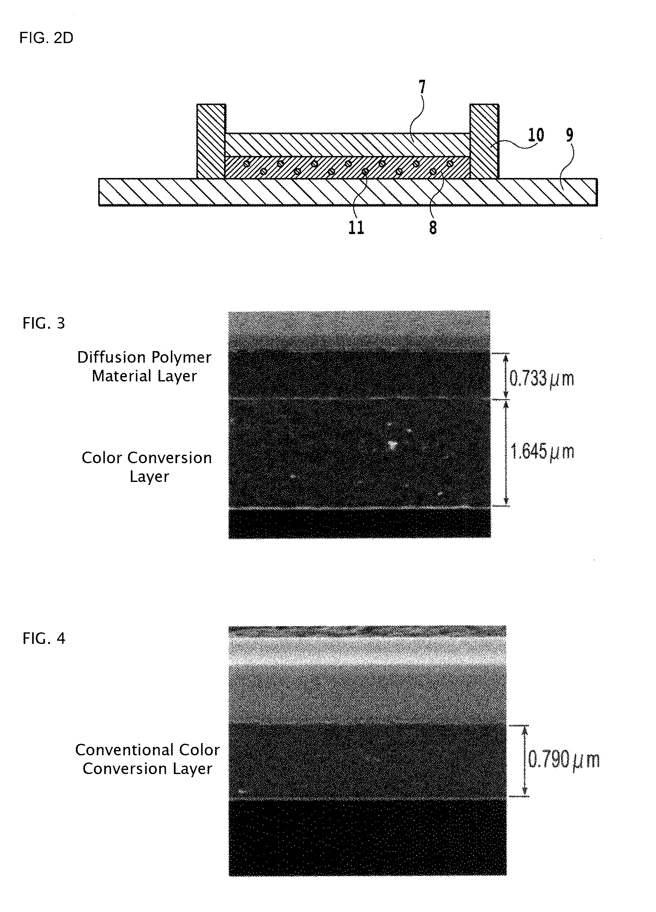 Color conversion layer and manufacturing method for same