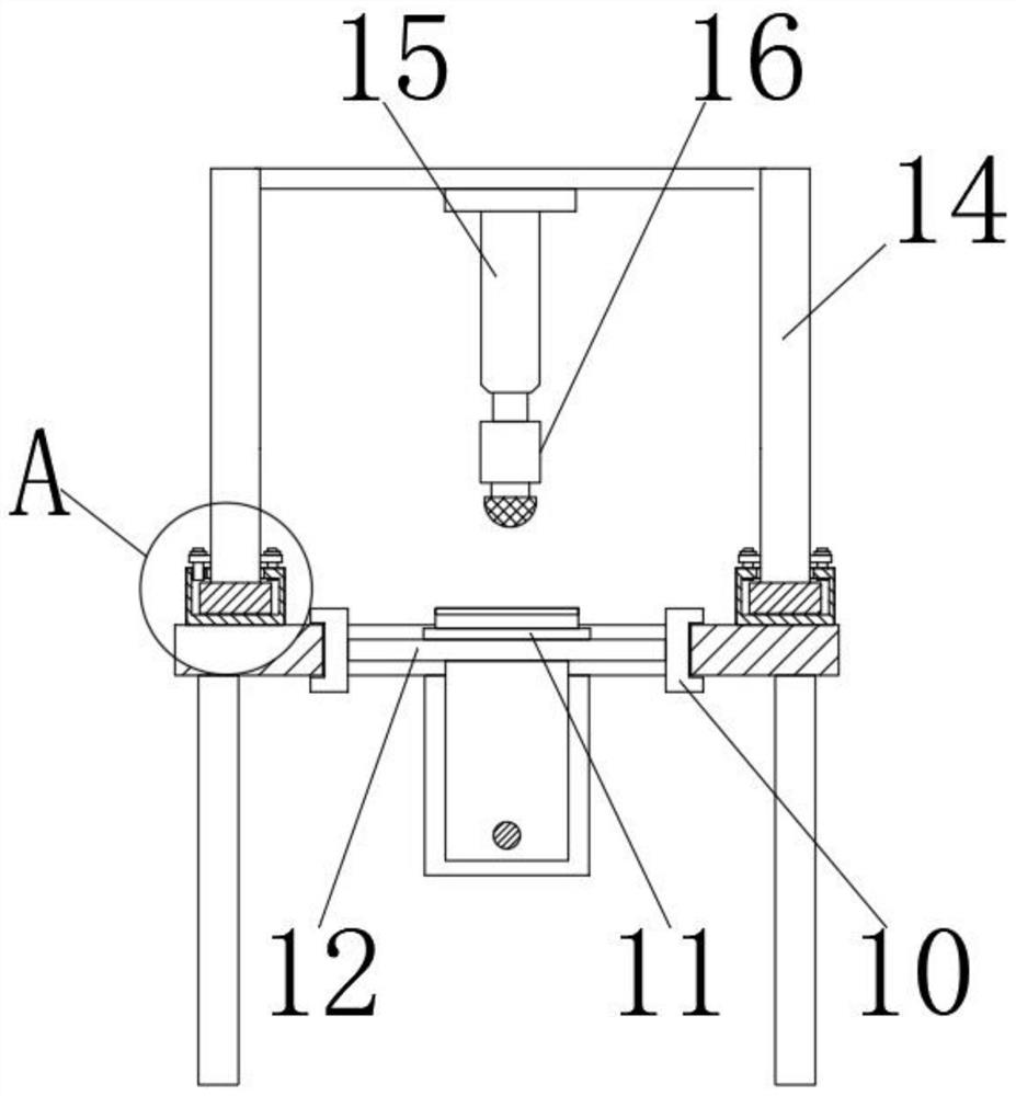 A wear-resistant detection device for knitted textiles