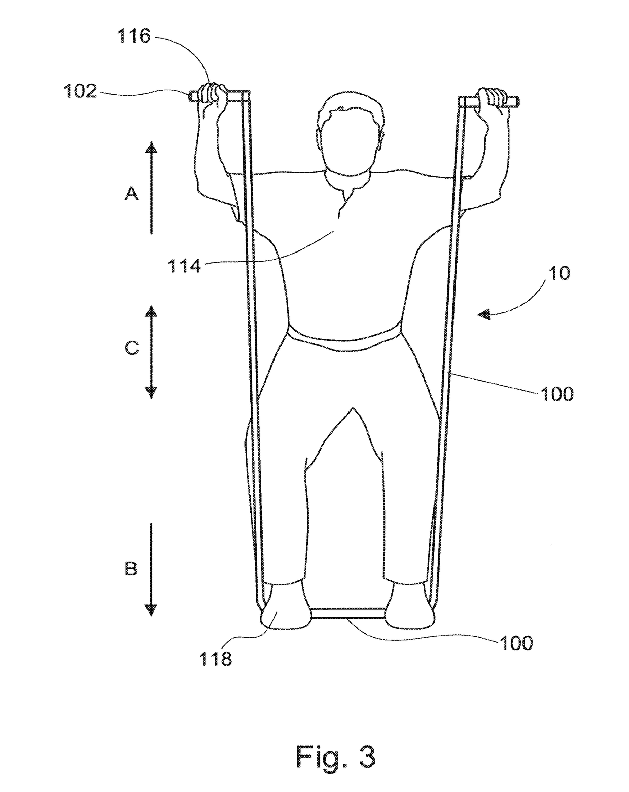 Fitness Device And Exercise Method For Generating Opposing Muscle Resistance