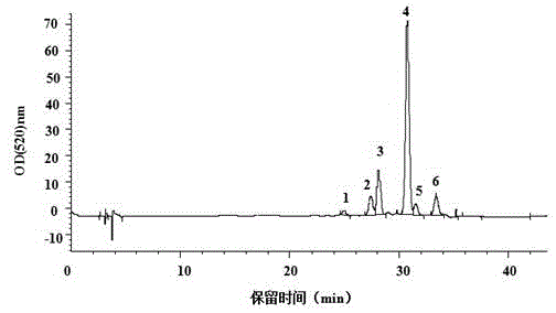 Method for extracting high purity anthocyanin