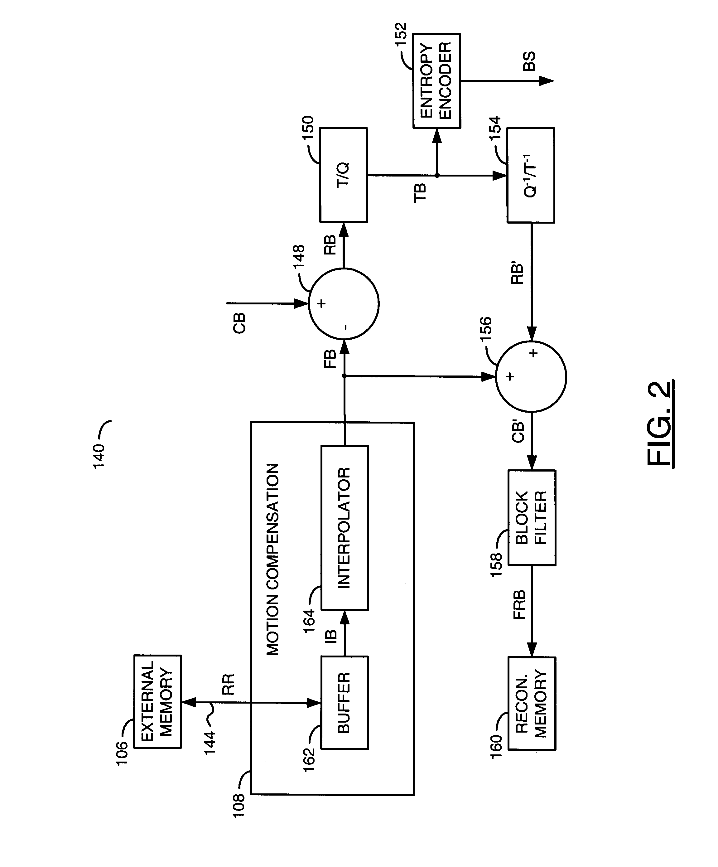 Flexible reduced bandwidth compressed video decoder