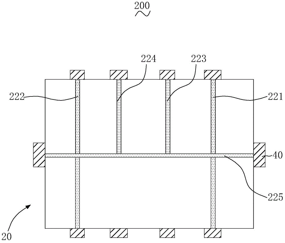 Chip multilayer ceramic connector and preparation method thereof