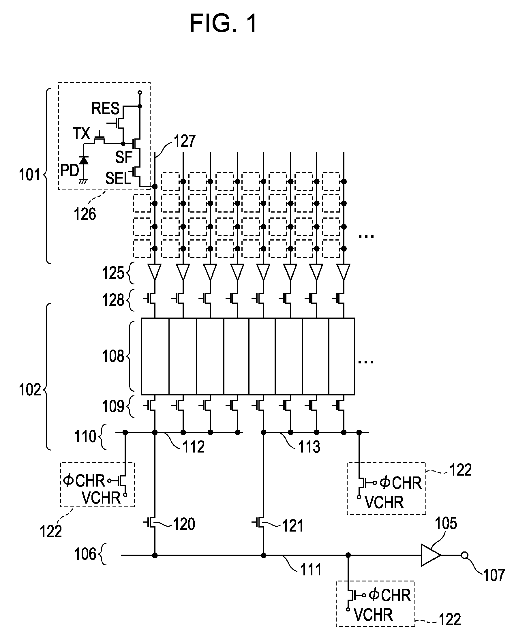 Photoelectric conversion apparatus and image sensing system using the same