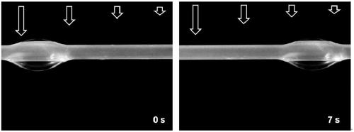 Light-controlled liquid drop movement method, light-controlled liquid drop movement micropipe and manufacturing method of light-operated liquid drop movement micropipe