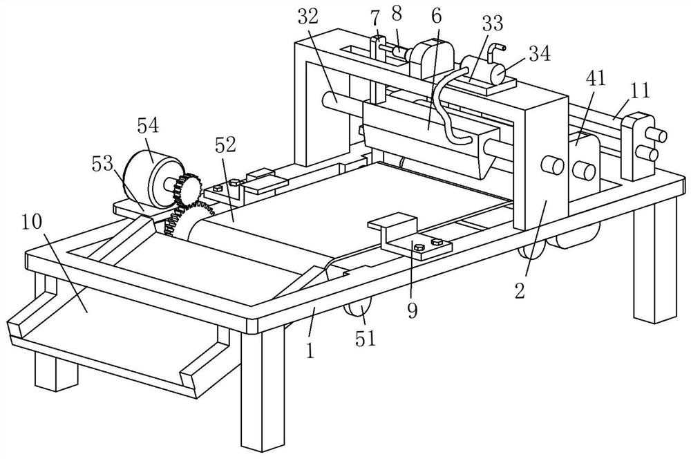 Gluing device for corrugated carton production