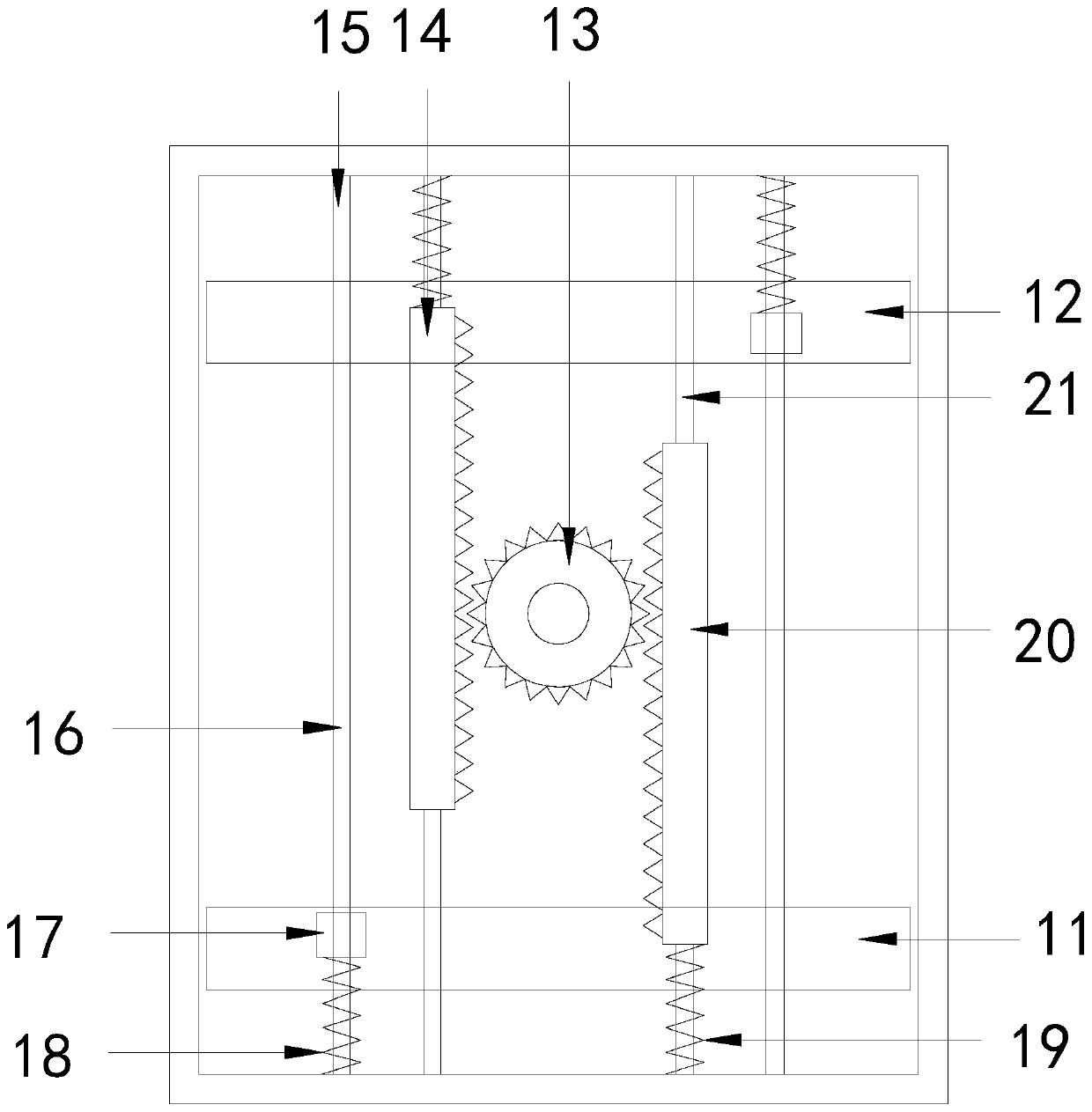 Tin device for processing printed circuit boards