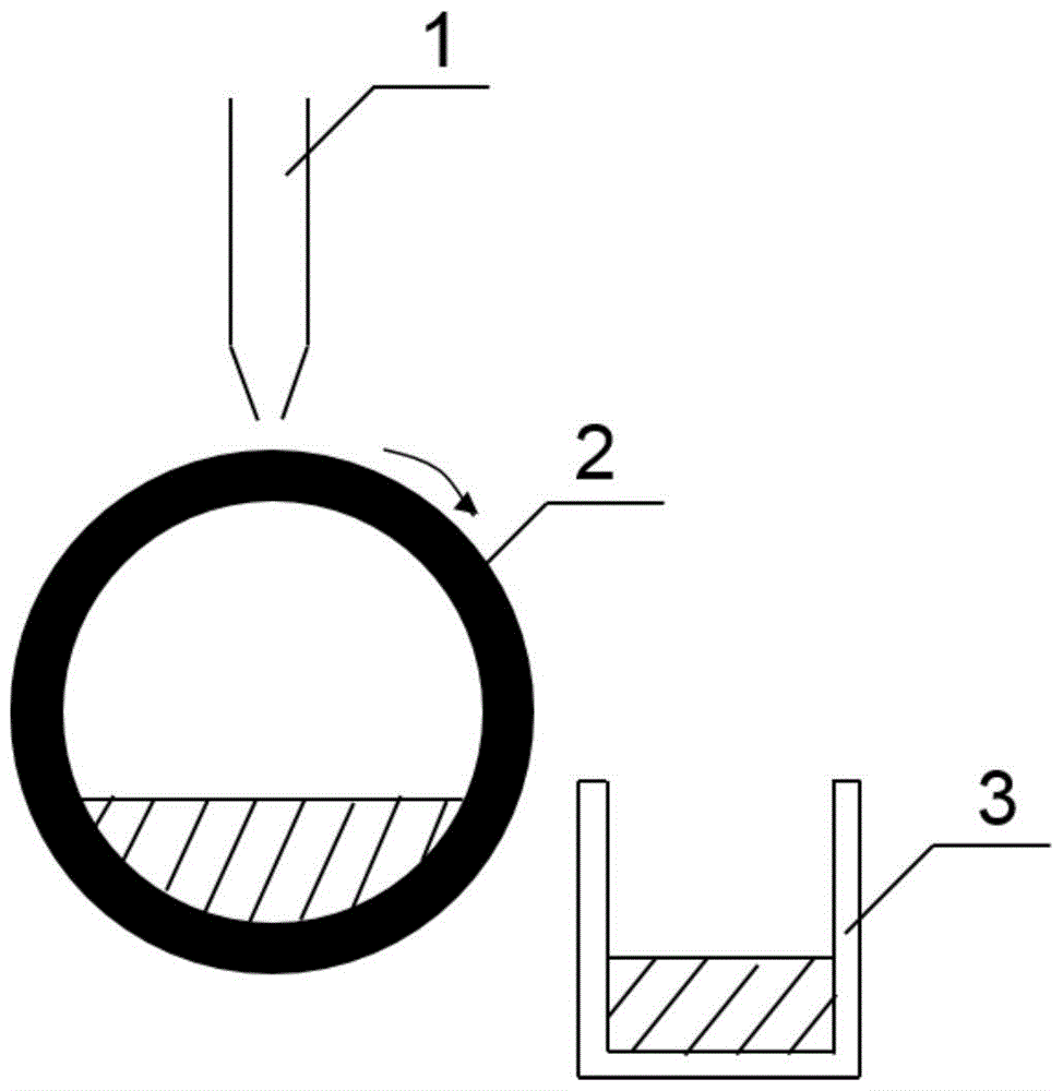 A giant magnetostrictive material doped with a trace amount of insoluble macroatoms causing distortion enhancement and its preparation method