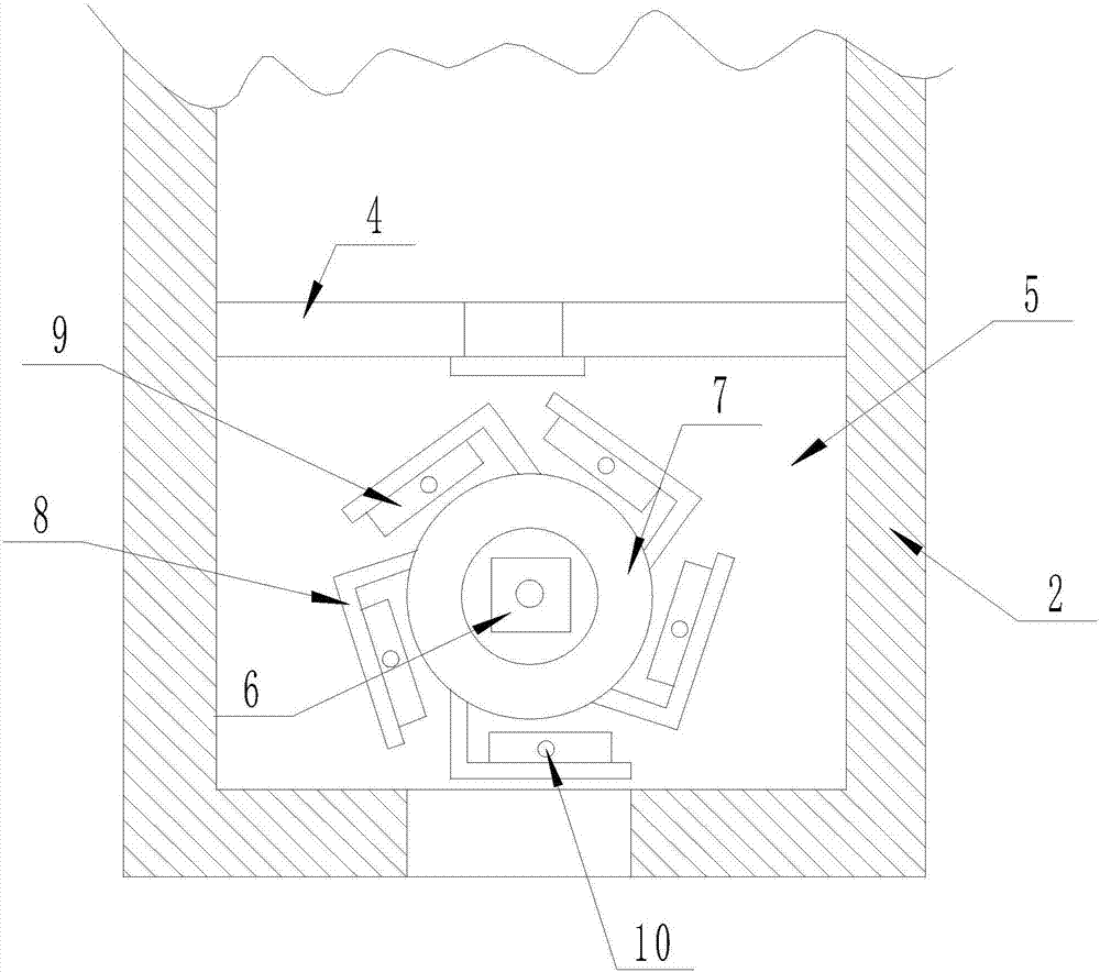 An automatic device integrating sowing and fertilizer scattering