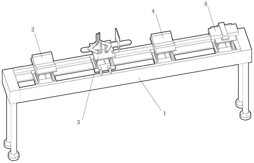 Calibrating device for horizontal guide rod magnetic floater liquid level meter