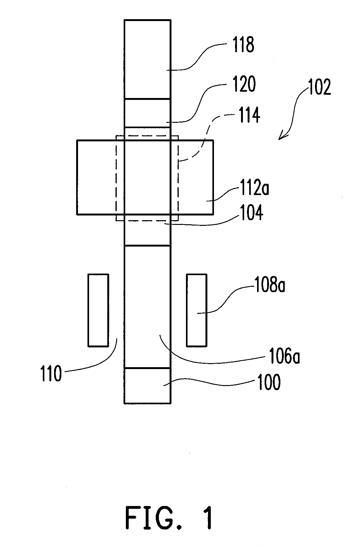 Dynamic random access memory cell and array having vertical channel transistor