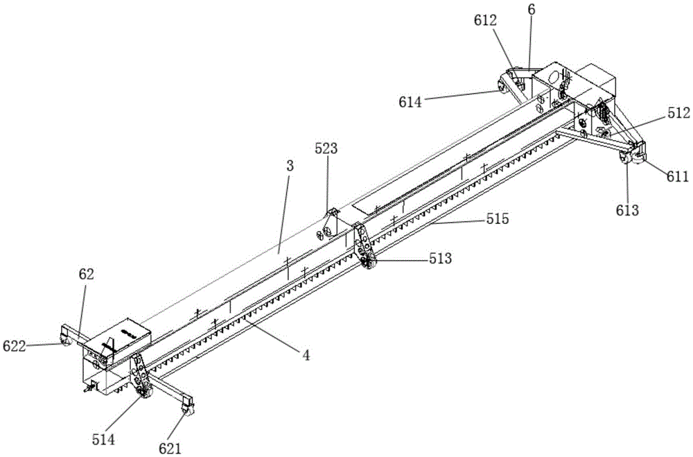Walking structure of cleaning device for photovoltaic power generation plate