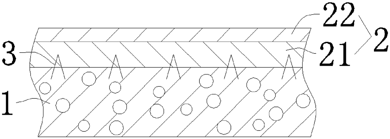 Anti-cracking refractory material