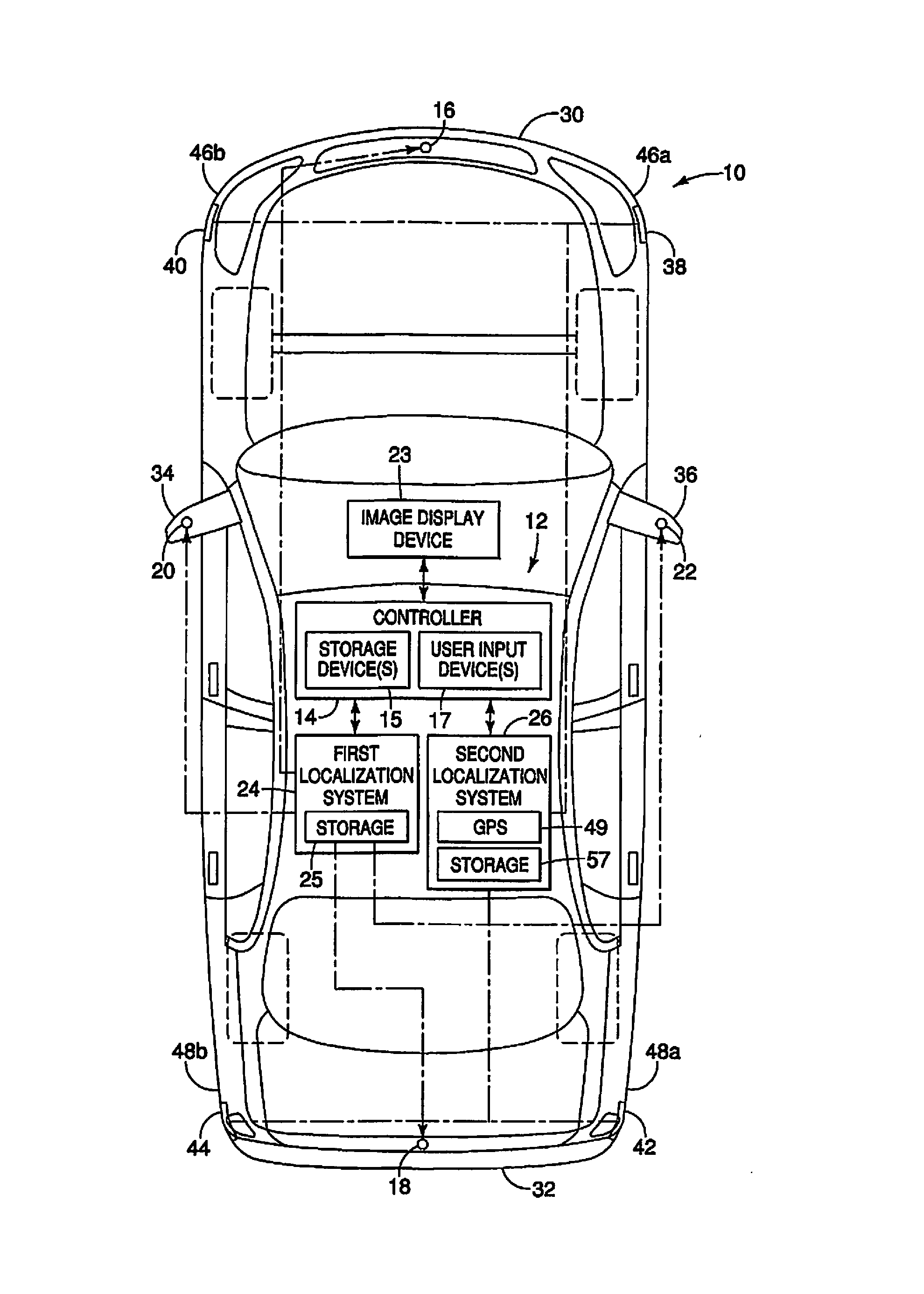 Vehicle localization system