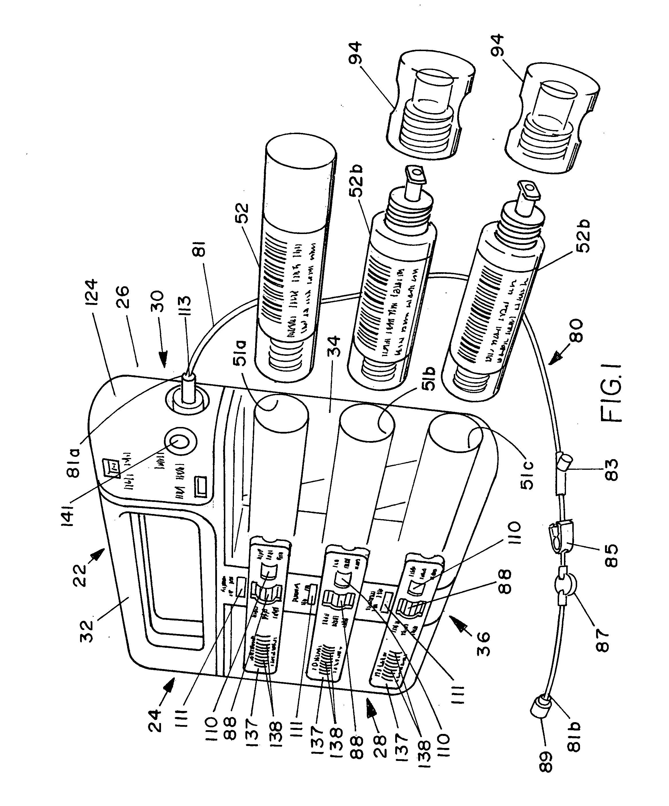 Multichannel fluid delivery device