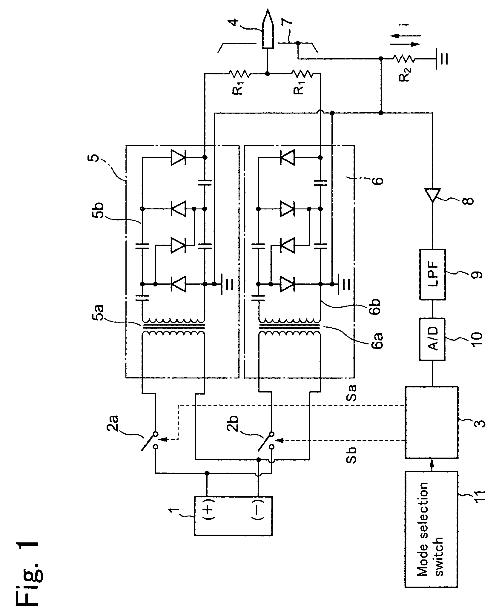 Electricity removal apparatus