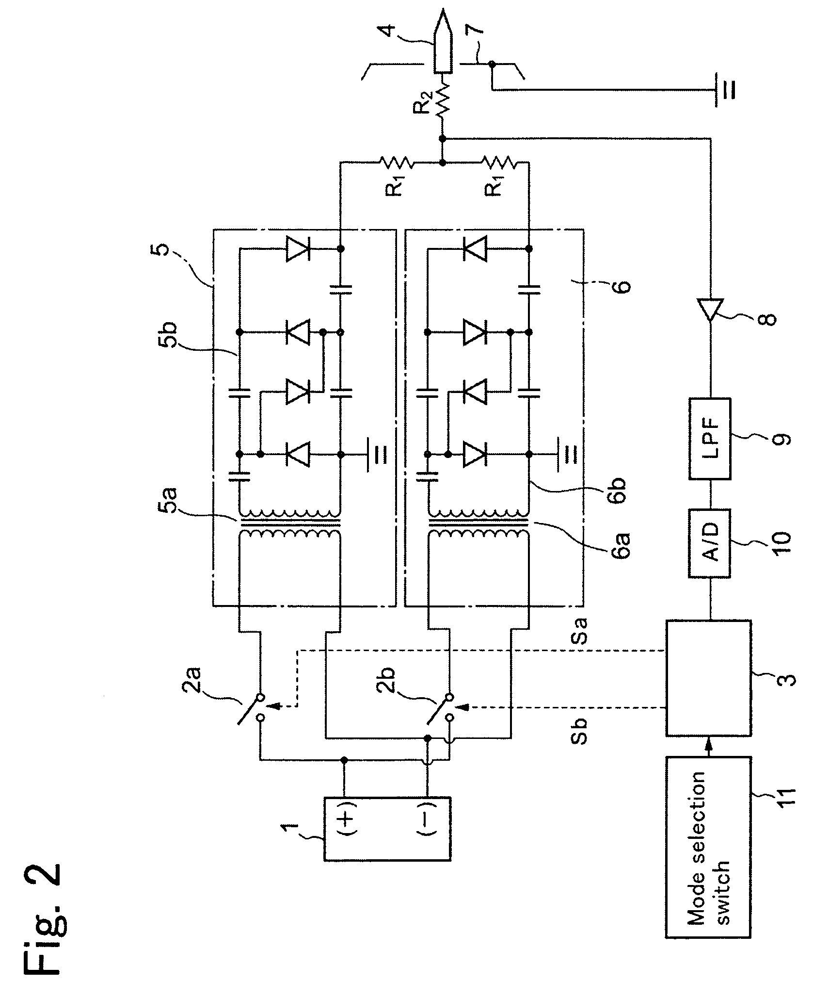 Electricity removal apparatus