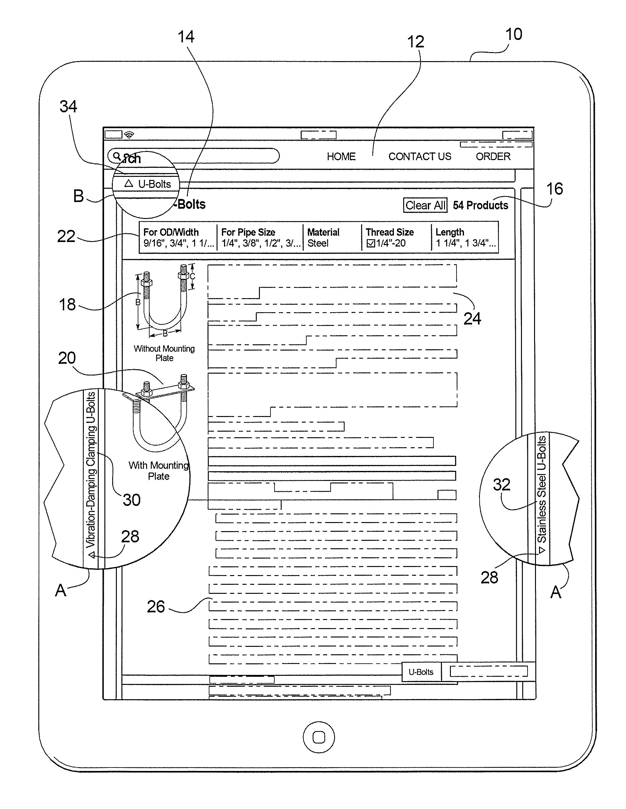 System and method for browsing a product catalog and for dynamically generated product paths