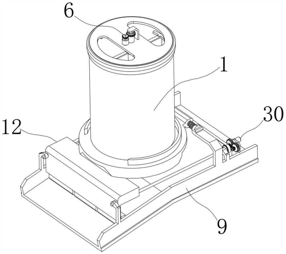 Eluting equipment used in polypeptide production process and implementation method thereof