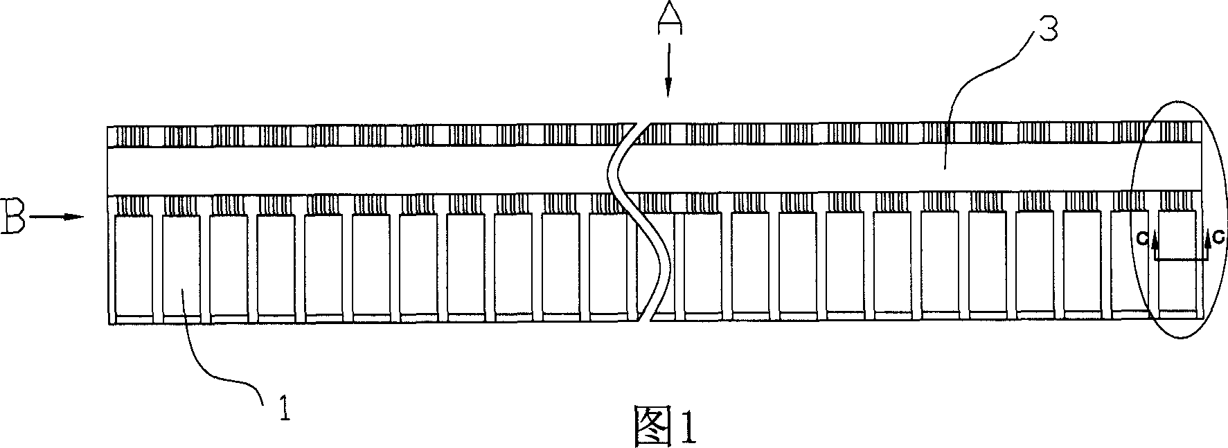 Method for fabricating nickel zinc ferrite integrated with PIN and dedicated smelting tool therefor