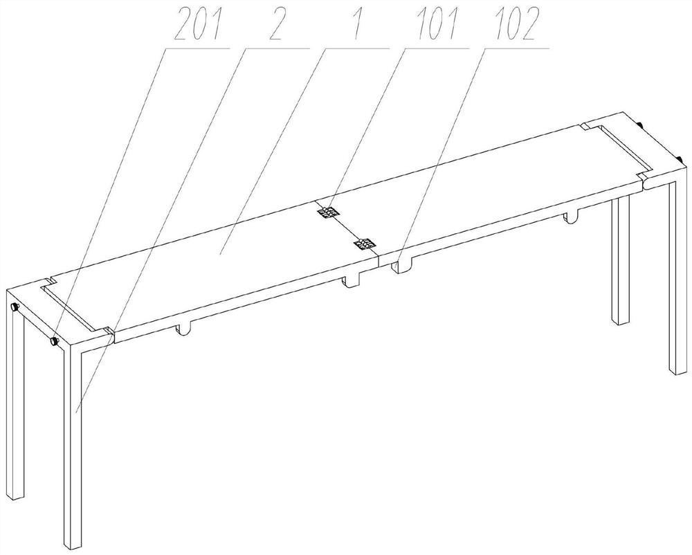 An adjustable building platform for interior decoration buildings