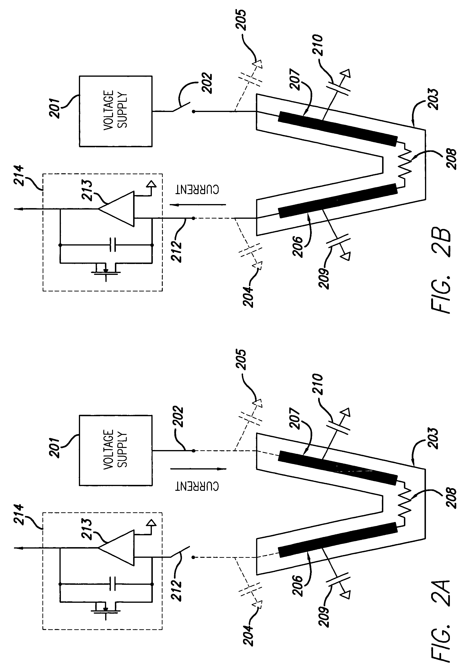 Method and device enabling capacitive probe-based data storage readout