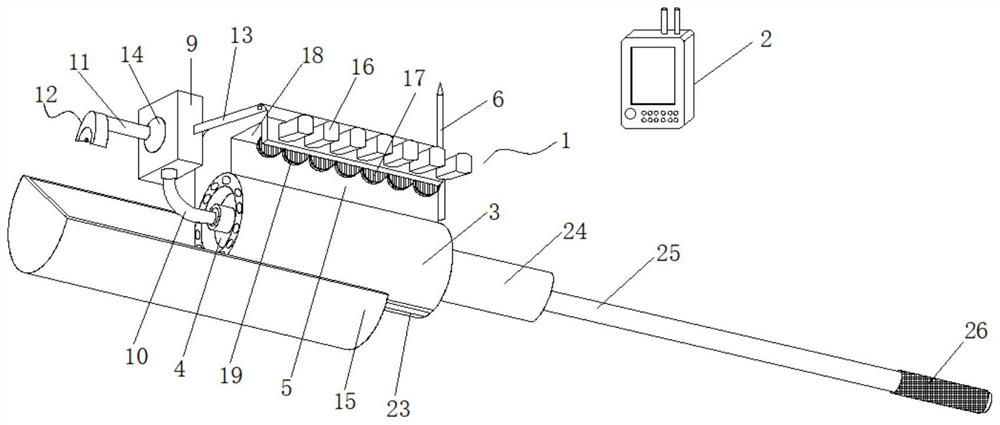 Automatic insulated wire coating robot