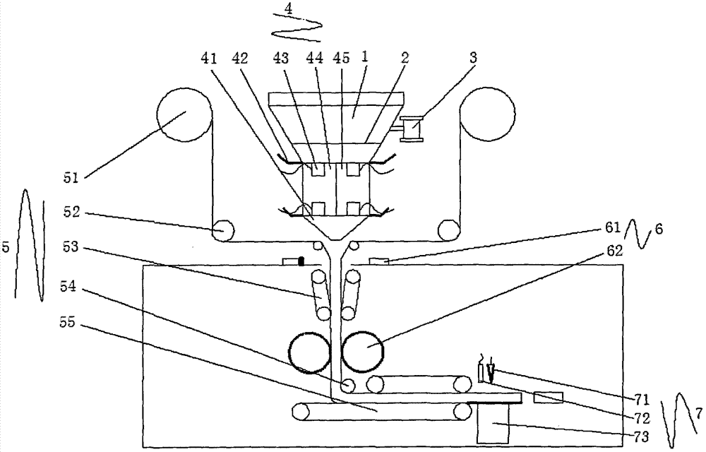 Toothpick automatic packing machine