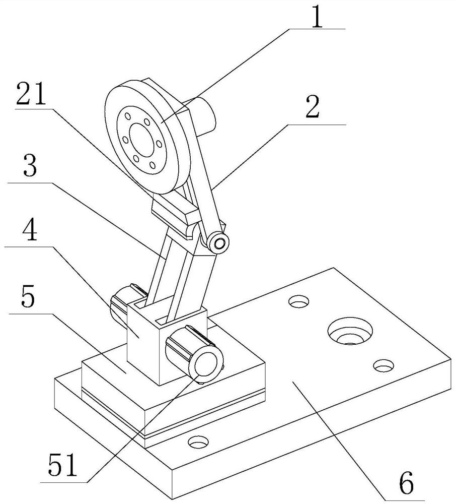 Mounting bracket for mounting monitoring camera