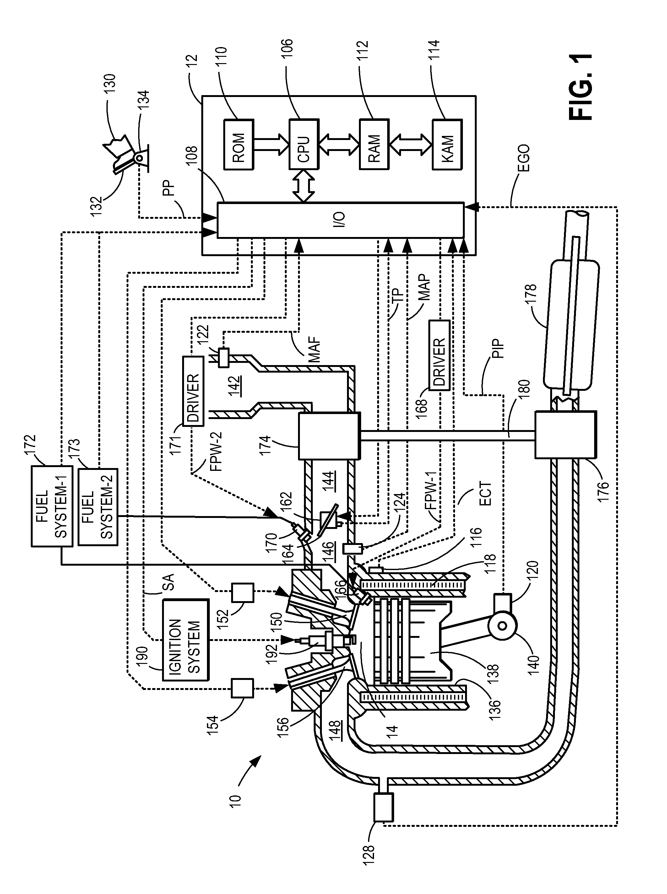 Method and system for dual fuel engine system