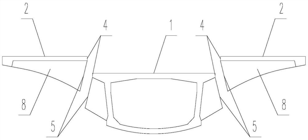 Segmental prefabricated composite section spine girder bridge structure system