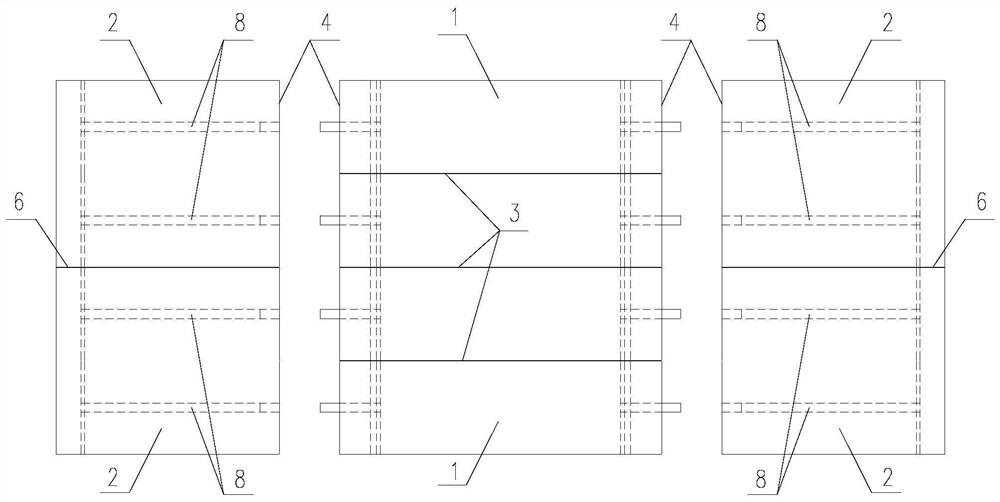 Segmental prefabricated composite section spine girder bridge structure system