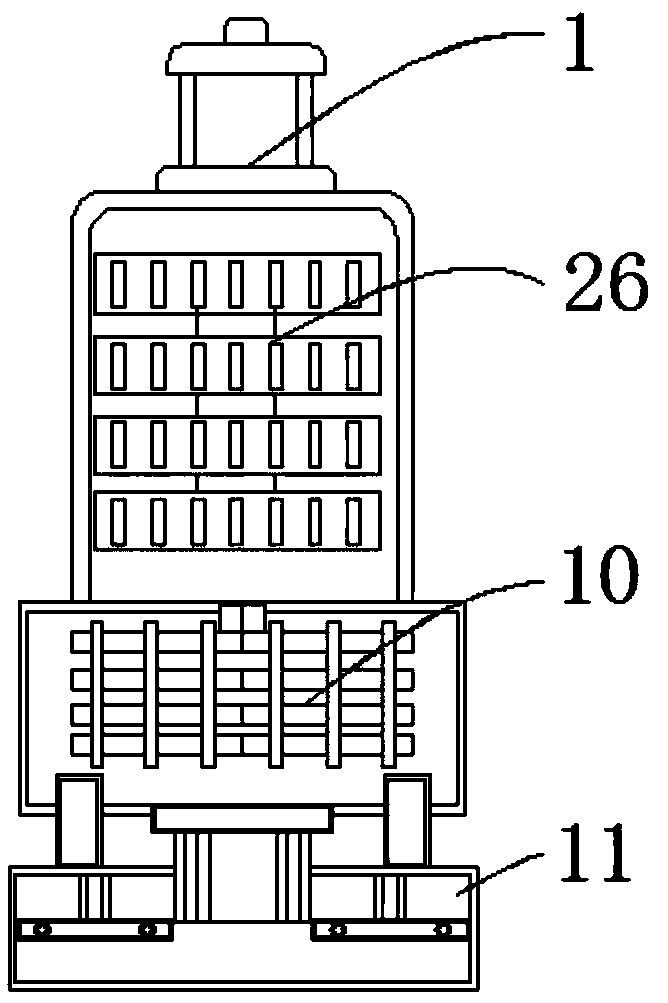 Multi-station chili sauce filling machine adopting secondary stirring and mixing