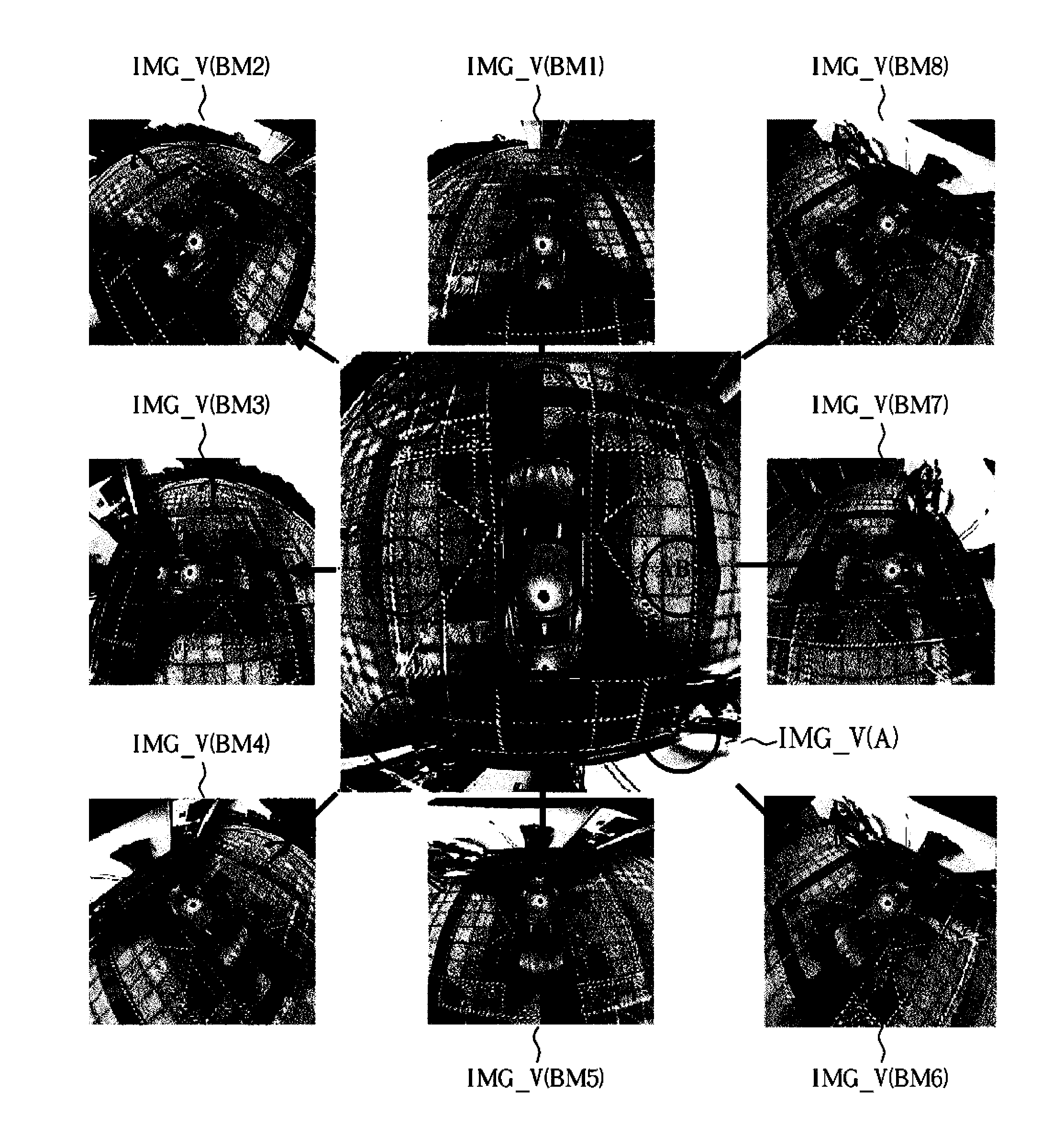 Method For Controlling Display Of Vehicular Image By Touch Panel And Vehicular Image System Thereof