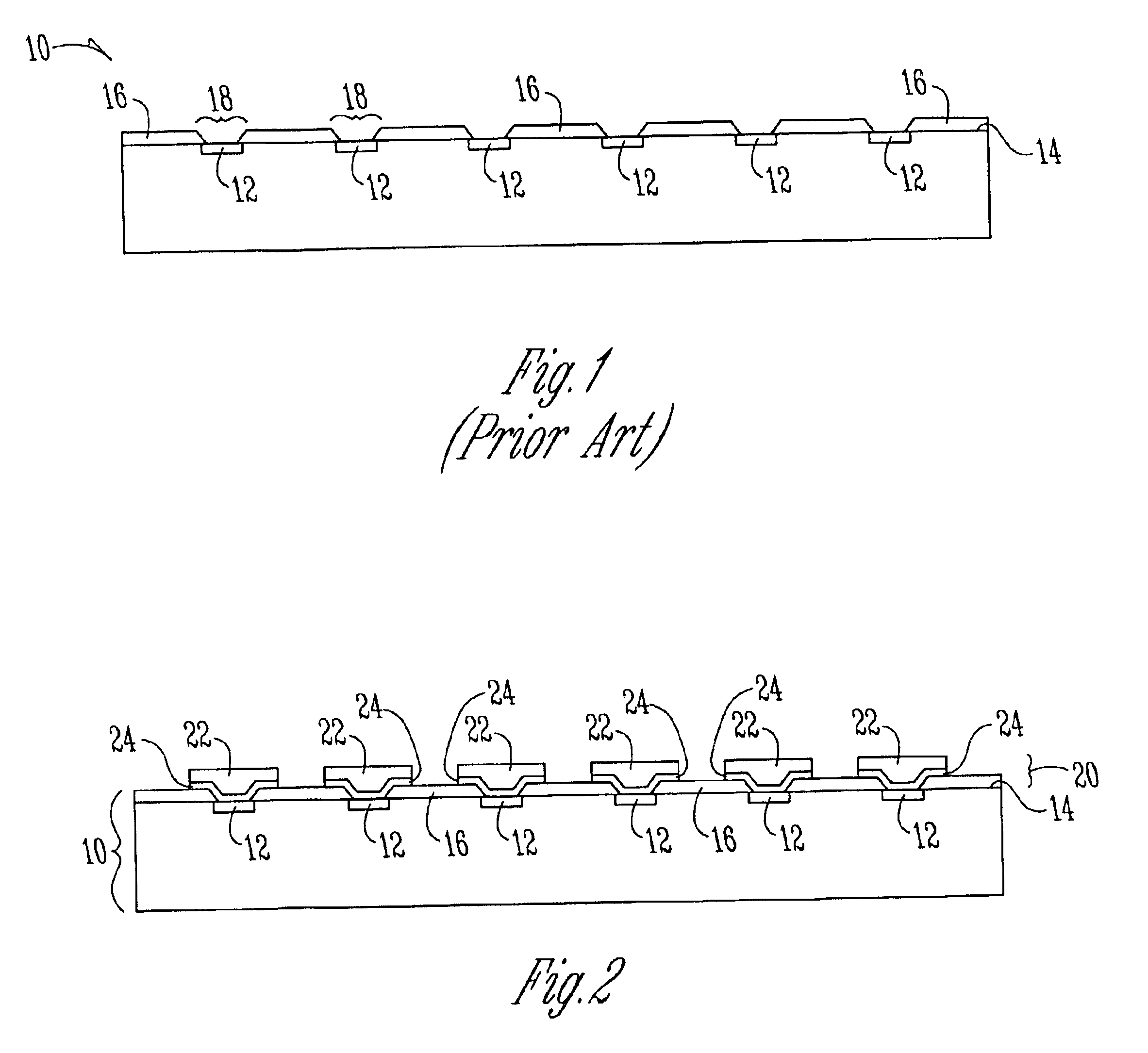 Microelectronic device having signal distribution functionality on an interfacial layer thereof