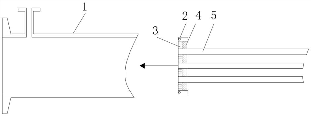 Ceramic membrane assembly device