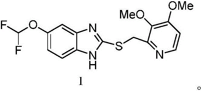 (S)-pantoprazole preparation method