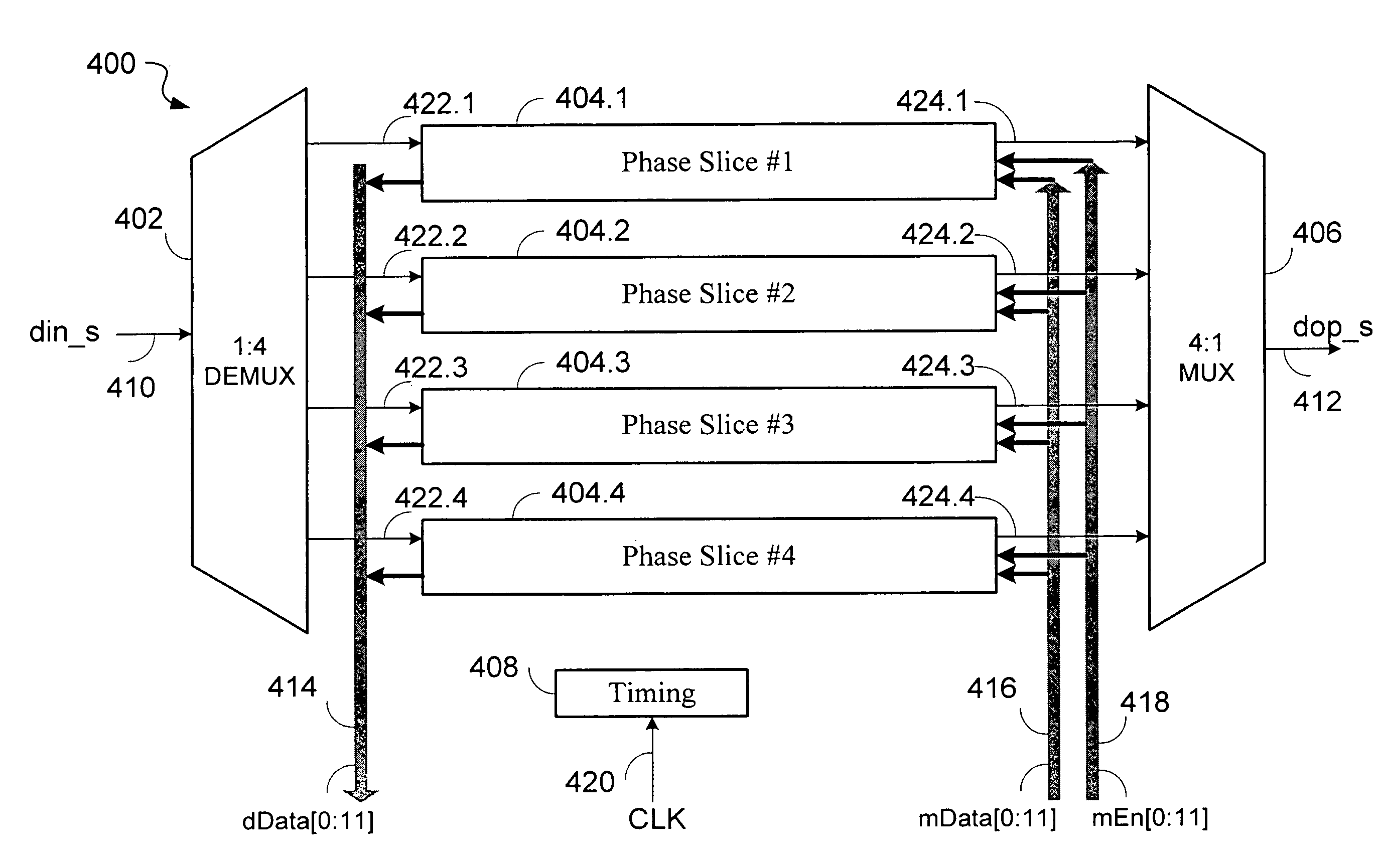 Programmable asynchronous first-in-first-out (FIFO) structure with merging capability