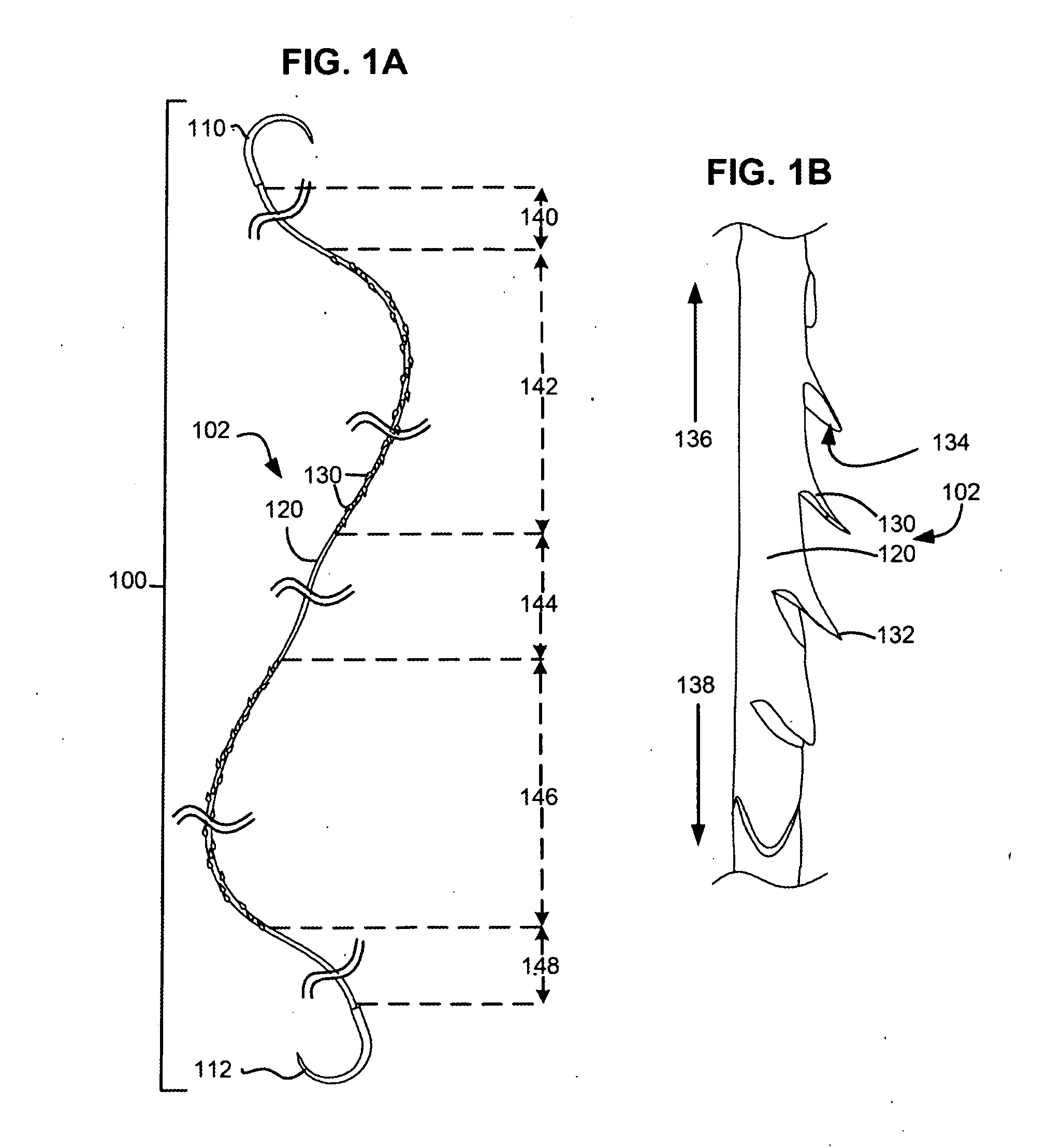 Braided self-retaining sutures and methods